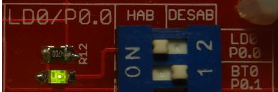 imagem led LD0 habilitado